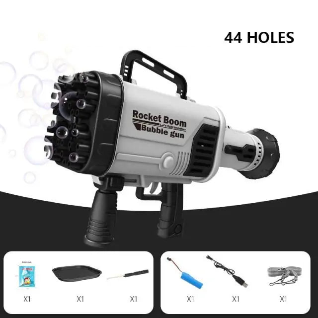 Safe & Portable Electric Bubble Gun β Endless Bubble Fun!