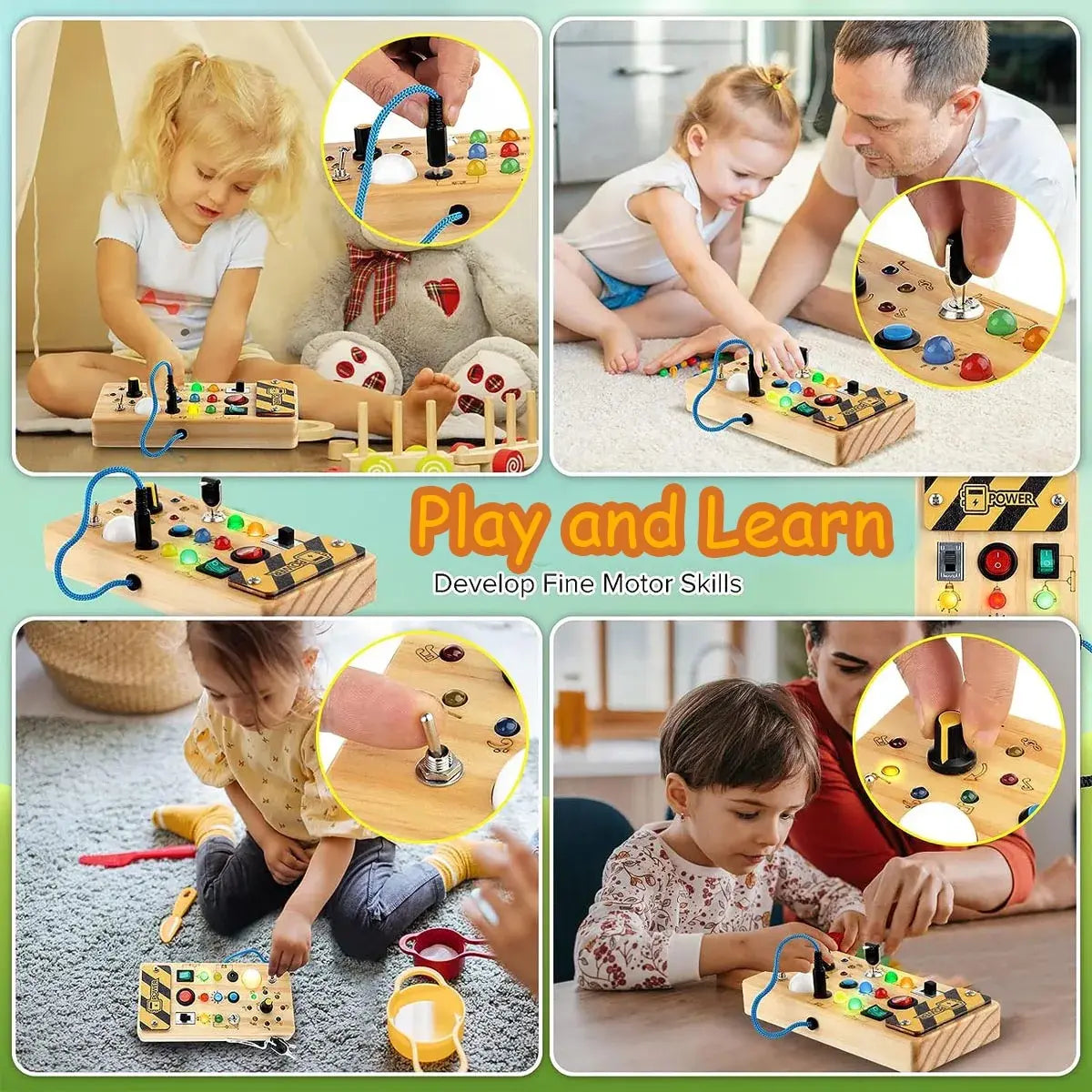 Explore Board Discovery Toy – Unlock Creativity & Learning Fun!