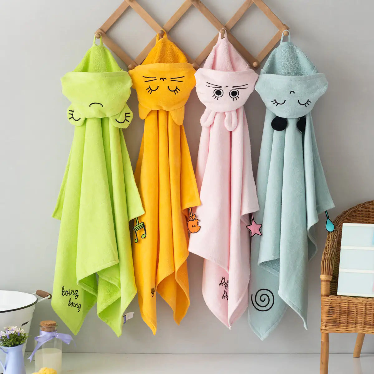 Extra Soft Baby Hooded Towel – 100% Turkish Cotton