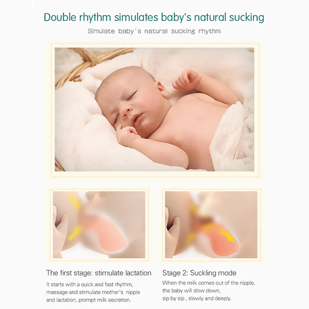 Hands-Free Breast Pump โ Portable, Safe, Perfect for Moms