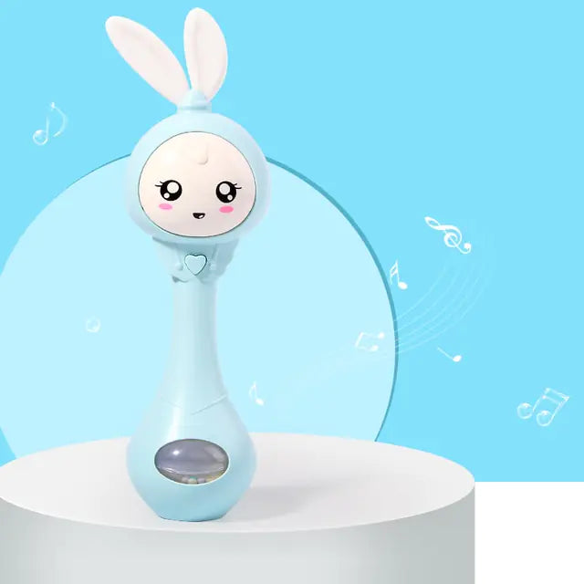 Baby Music Flashing Rattle – Safe & Fun for Tiny Hands
