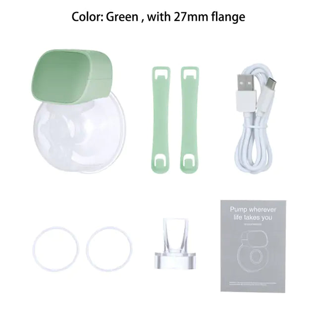 Hands-Free Breast Pump โ Portable, Safe, Perfect for Moms