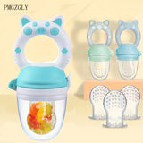 Silicone Teether & Fresh Food Feeder β Safe Relief & Healthy Feeding!