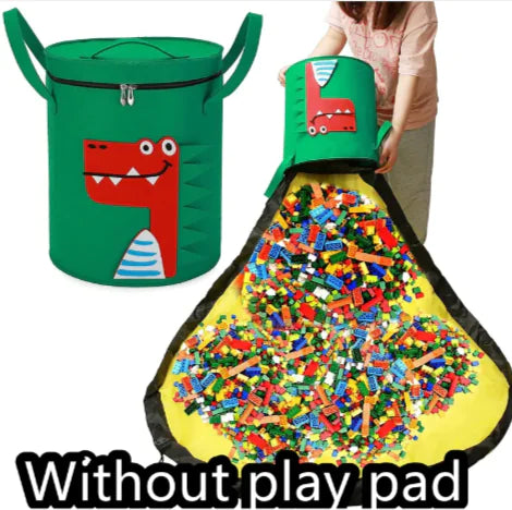2-in-1 Toy Storage Bag & Play Mat – Tidy Up & Play Anywhere!
