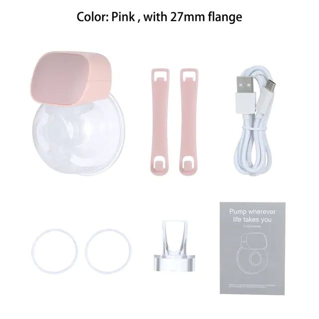 Hands-Free Breast Pump โ Portable, Safe, Perfect for Moms