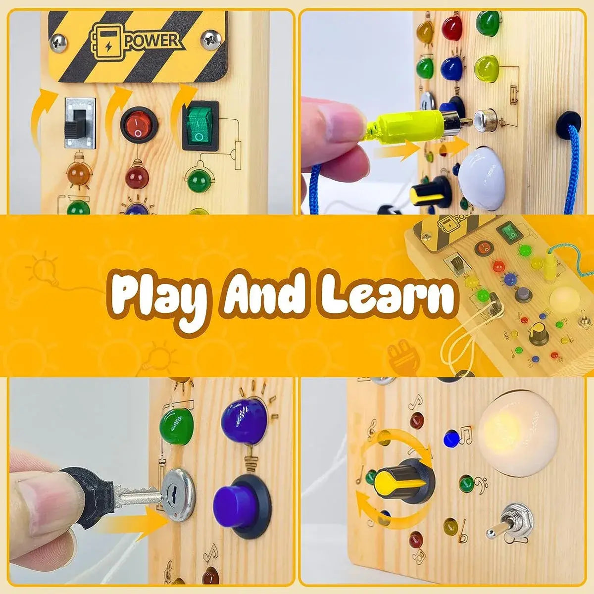 Explore Board Discovery Toy – Unlock Creativity & Learning Fun!