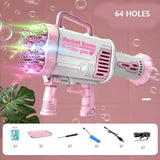 Safe & Portable Electric Bubble Gun β Endless Bubble Fun!