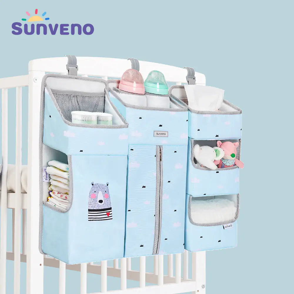 Baby Crib Hanging Organizer – Safe, Durable & Space-Saving