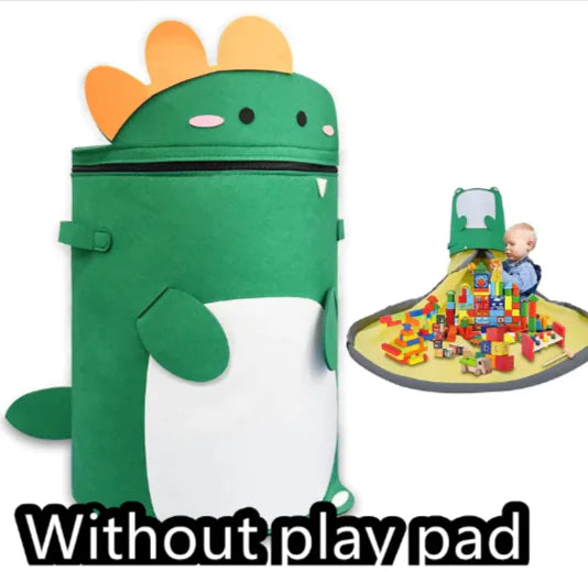2-in-1 Toy Storage Bag & Play Mat – Tidy Up & Play Anywhere!