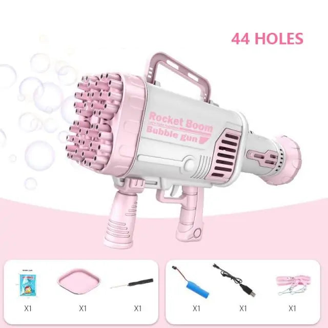Safe & Portable Electric Bubble Gun β Endless Bubble Fun!