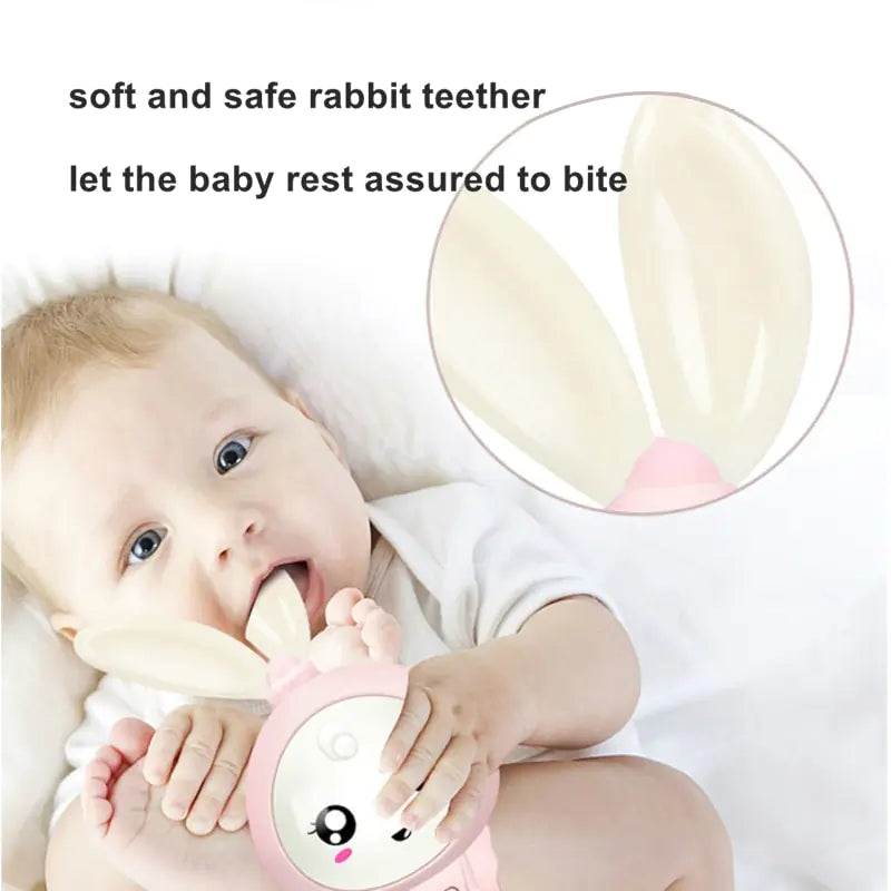 Baby Music Flashing Rattle – Safe & Fun for Tiny Hands