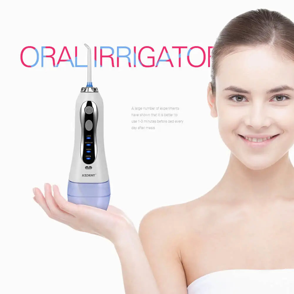 Safe & Portable Oral Irrigator – Perfect for Family Dental Care