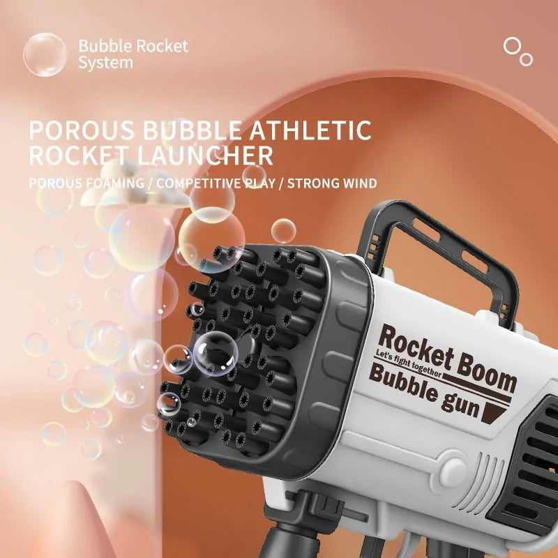 Safe & Portable Electric Bubble Gun β Endless Bubble Fun!