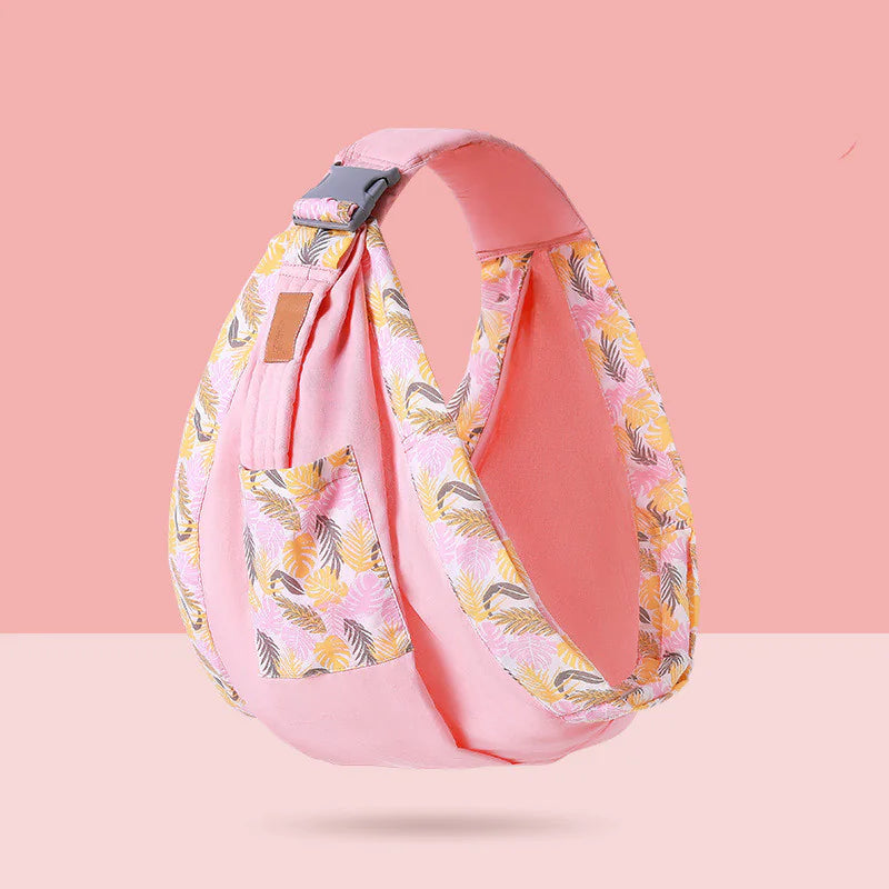 Horizontal Baby Carrier with Waist Stool – Comfort & Support for You and Baby!