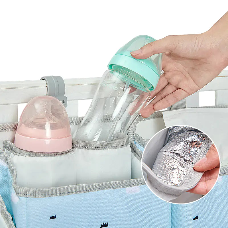 Baby Crib Hanging Organizer – Safe, Durable & Space-Saving