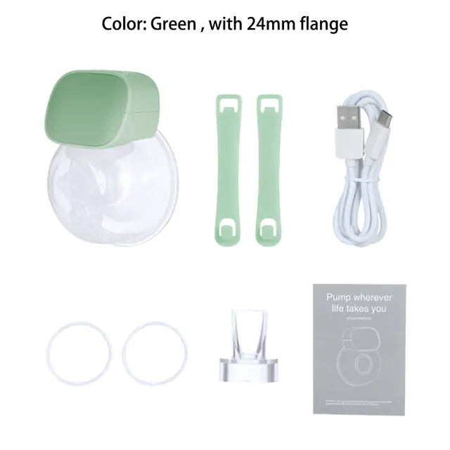 Hands-Free Breast Pump โ Portable, Safe, Perfect for Moms