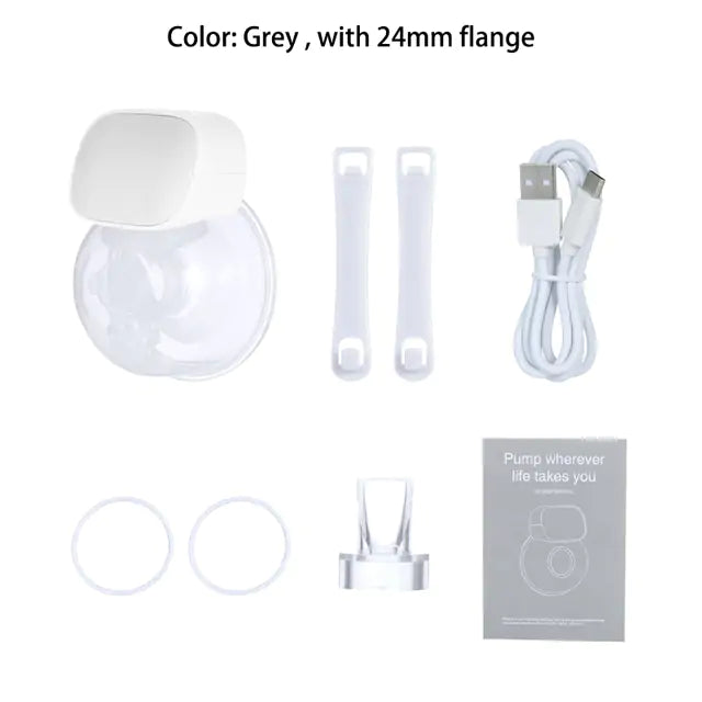Hands-Free Breast Pump โ Portable, Safe, Perfect for Moms