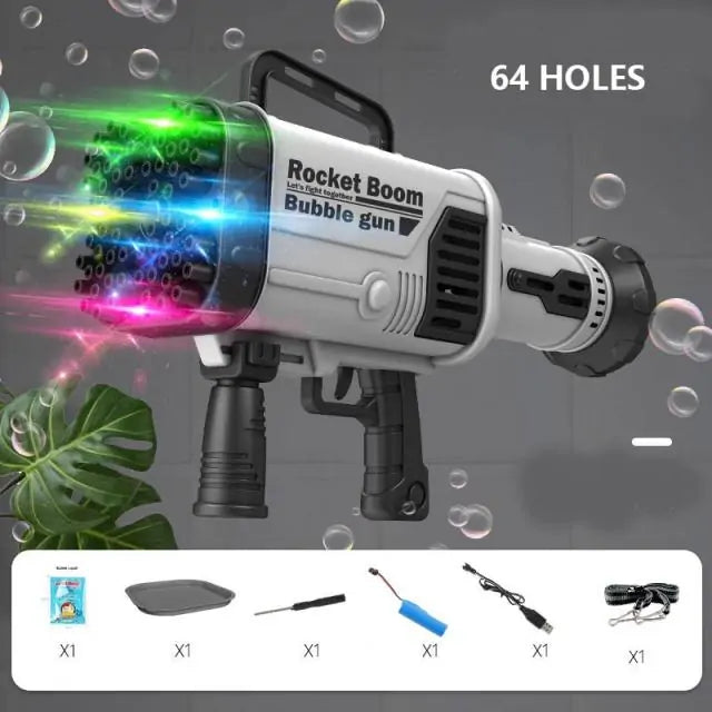Safe & Portable Electric Bubble Gun β Endless Bubble Fun!