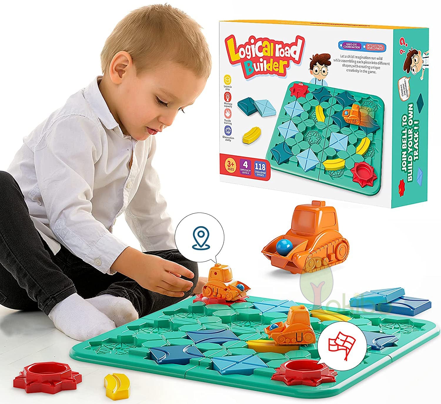 Logic Board Game for Kids - YeahMommy