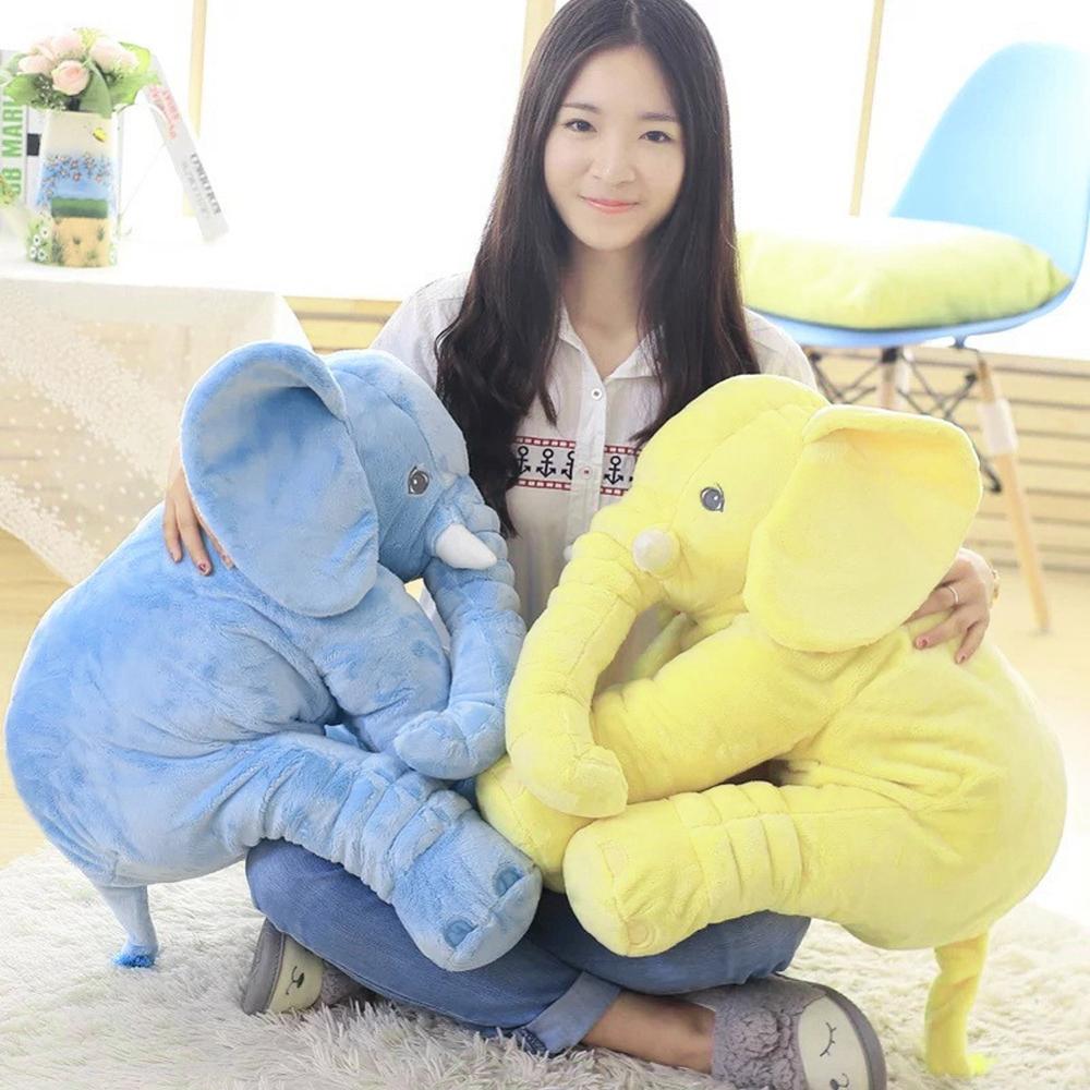Baby Elephant Cuddle Pillow - YeahMommy