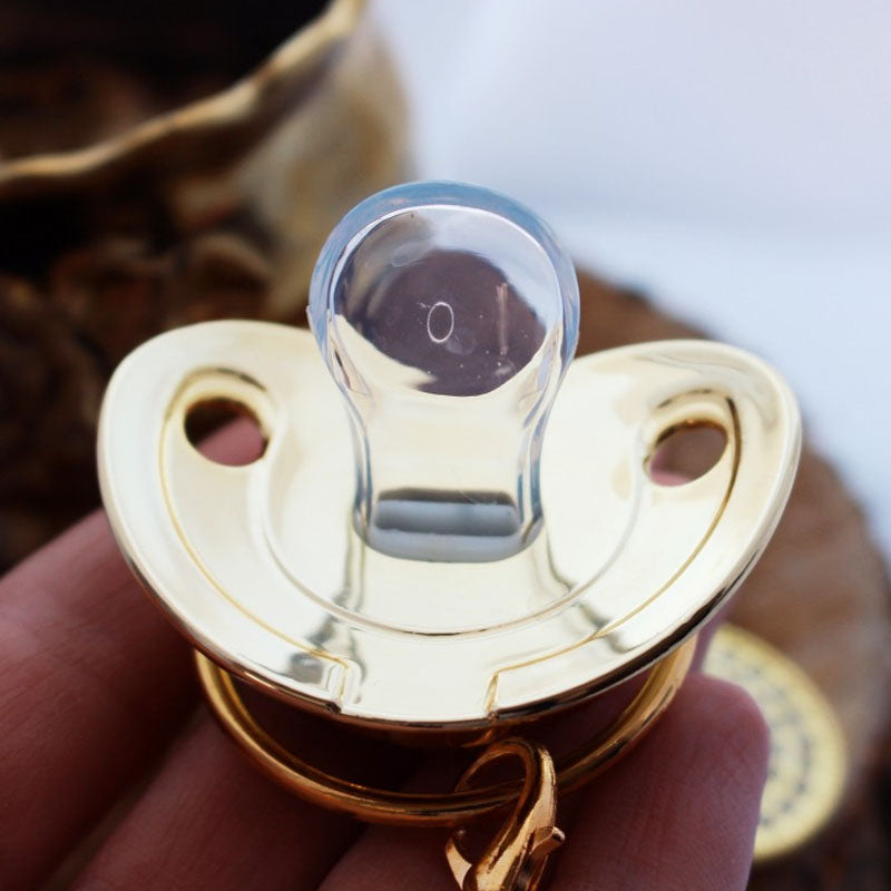 Name Initial Letter Baby Pacifier - YeahMommy