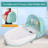 Portable Bionic Crib – Safe & Cozy Sleep for Newborns