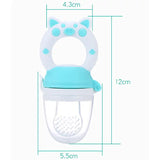 Silicone Teether & Fresh Food Feeder – Safe Relief & Healthy Feeding!