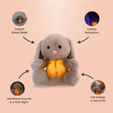 Calming Bunny Plushie – Soothing Comfort for Your Baby