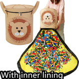 2-in-1 Toy Storage Bag & Play Mat – Tidy Up & Play Anywhere!