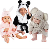 Baby Animal Bathrobe – Soft, Adorable & Perfect for Bath Time!