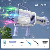 Safe & Portable Electric Bubble Gun – Endless Bubble Fun!