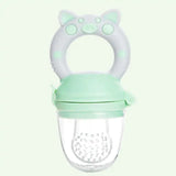 Silicone Teether & Fresh Food Feeder – Safe Relief & Healthy Feeding!