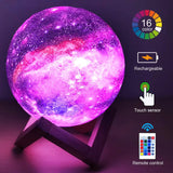 Galaxy Moon Lamp – Safe, Portable, Perfect Gift for Kids