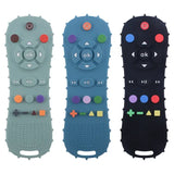 Safe TV Remote Silicone Teether – Fun Relief for Baby Gums