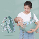 Horizontal Baby Carrier with Waist Stool – Comfort & Support for You and Baby!