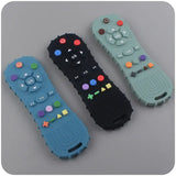 Safe TV Remote Silicone Teether – Fun Relief for Baby Gums