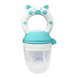 Silicone Teether & Fresh Food Feeder – Safe Relief & Healthy Feeding!