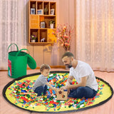 2-in-1 Toy Storage Bag & Play Mat – Tidy Up & Play Anywhere!