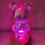 Fireworks Little Bear Night Light – Safe & Magical for Kids