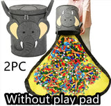 2-in-1 Toy Storage Bag & Play Mat – Tidy Up & Play Anywhere!