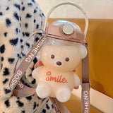 Kawaii Bear Water Bottle for Kids - YeahMommy