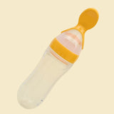 Baby Squeezy Spoon Bottle - YeahMommy