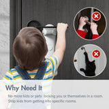 Baby Safety Door Lever Lock - YeahMommy