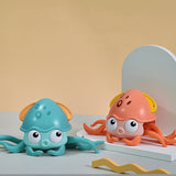 Octopus clockwork bath toy - YeahMommy