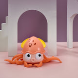 Octopus clockwork bath toy - YeahMommy