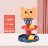 Baby Toys Rolling Ball Pile Tower - YeahMommy