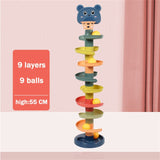 Baby Toys Rolling Ball Pile Tower - YeahMommy