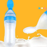 Baby Squeezy Spoon Bottle - YeahMommy