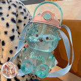 Kawaii Bear Water Bottle for Kids - YeahMommy